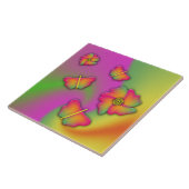 Schmetterlinge und Blume Fliese (Seite)