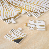 Schmetterlinge und Blume: Frühjahrsmuster Puzzle (Seite)