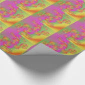 Schmetterlinge und Blume Geschenkpapier (Ecke)