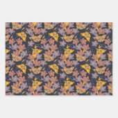 Schmetterlinge und Blume Geschenkpapier Set (Vorderseite)