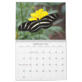 Schmetterlinge und Blume Kalender (Feb 2027)