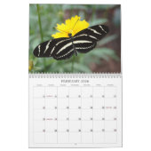 Schmetterlinge und Blume Kalender (Feb 2026)