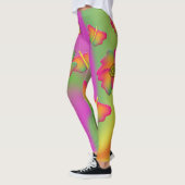 Schmetterlinge und Blume Leggings (Links)
