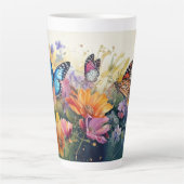 Schmetterlinge und Blume Milchtasse (Vorderseite)