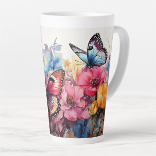Schmetterlinge und Blume Milchtasse