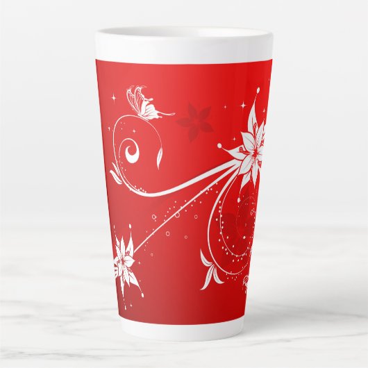 Schmetterlinge und Blume Milchtasse (Vorderseite)