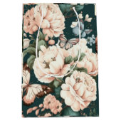 Schmetterlinge und Blume Mittlere Geschenktüte (Vorderseite)