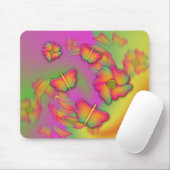Schmetterlinge und Blume Mousepad (Mit Mouse)