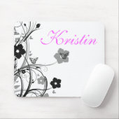 Schmetterlinge und Blume, Persönliche Mauspad (Mit Mouse)