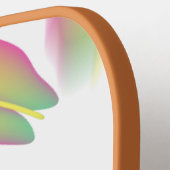 Schmetterlinge und Blume Pickleball Schläger (Linke Seite)