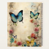 Schmetterlinge und Blume Planer (Rückseite)