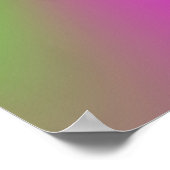 Schmetterlinge und Blume Poster (Ecke)