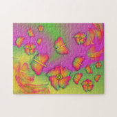 Schmetterlinge und Blume Puzzle (Horizontal)