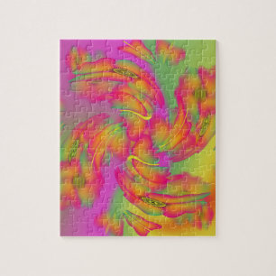 Schmetterlinge und Blume Puzzle
