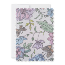 Schmetterlinge und Blume