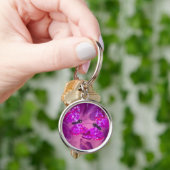 Schmetterlinge und Blume Schlüsselanhänger (Hand)