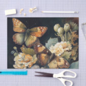 Schmetterlinge und Blume Seidenpapier (Handwerk)