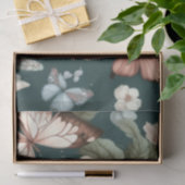 Schmetterlinge und Blume Seidenpapier (Geschenk)
