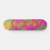 Schmetterlinge und Blume Skateboard Deck (Horizontal)