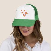 Schmetterlinge und Blume Truckerkappe (Beispiel)