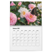 Schmetterlinge und Blumen Kalender (Feb 2027)
