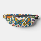 Schmetterlinge und Blüten Bauchtasche (Ablage )