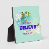 Schmetterlinge und Blüten der Blume mit magischem Fotoplatte (Vorderseite)