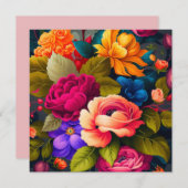 Schmetterlinge und braune Blume danke (Vorne/Hinten)