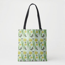 Schmetterlinge und Daffidols Tote Bag Tasche
