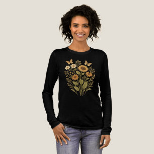 Schmetterlinge und das Shirt der Frauen aus der Dr