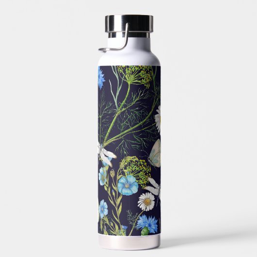 Schmetterlinge und Drachenfliegen Trinkflasche (Rechts)