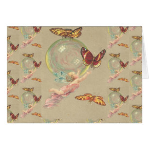 Schmetterlinge und ein Engel