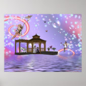 Schmetterlinge und Engel Poster (Vorne)