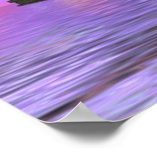 Schmetterlinge und Engel Poster (Ecke)