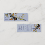 Schmetterlinge und Fairies ~ schlanke Visitenkarte (Vorne/Hinten)