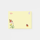 Schmetterlinge und Fairy Post-It-Notes Post-it Klebezettel (Vorderseite)