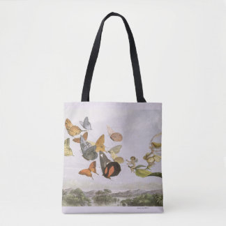 Schmetterlinge und Feen im Flug Tasche