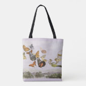 Schmetterlinge und Feen im Flug Tasche (Rückseite)