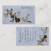 Schmetterlinge und Feen ~ Visitenkarten Visitenkarte (Vorne/Hinten)