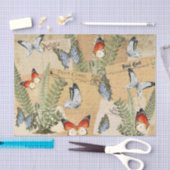 Schmetterlinge und Fernspinnpapier Seidenpapier (Handwerk)