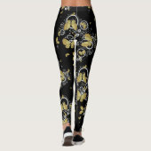 Schmetterlinge und Gänse. Leggings (Rückseite)
