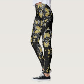 Schmetterlinge und Gänse. Leggings (Links)