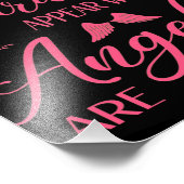 Schmetterlinge und Kardinäle erscheinen, wenn Enge Fotodruck (Ecke)