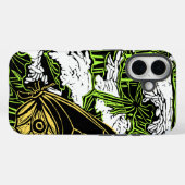 Schmetterlinge und Königin Anne's Lace Case-Mate iPhone Hülle (Rückseite (Horizontal))
