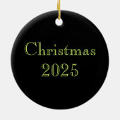 Schmetterlinge und Königin Anne's Lace Keramik Ornament (Hinten)