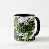 Schmetterlinge und Königin Anne's Lace Tasse (VorderseiteRechts)