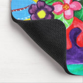 Schmetterlinge und Ladybugs Mousepad (Ecke)