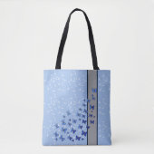 Schmetterlinge und Löwenzahn Tasche (Vorderseite)