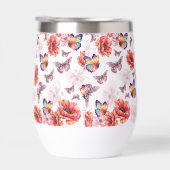 Schmetterlinge und Mohnblumen (Rechts)