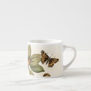 Schmetterlinge und Motten von William Forsell Kirb Espressotasse